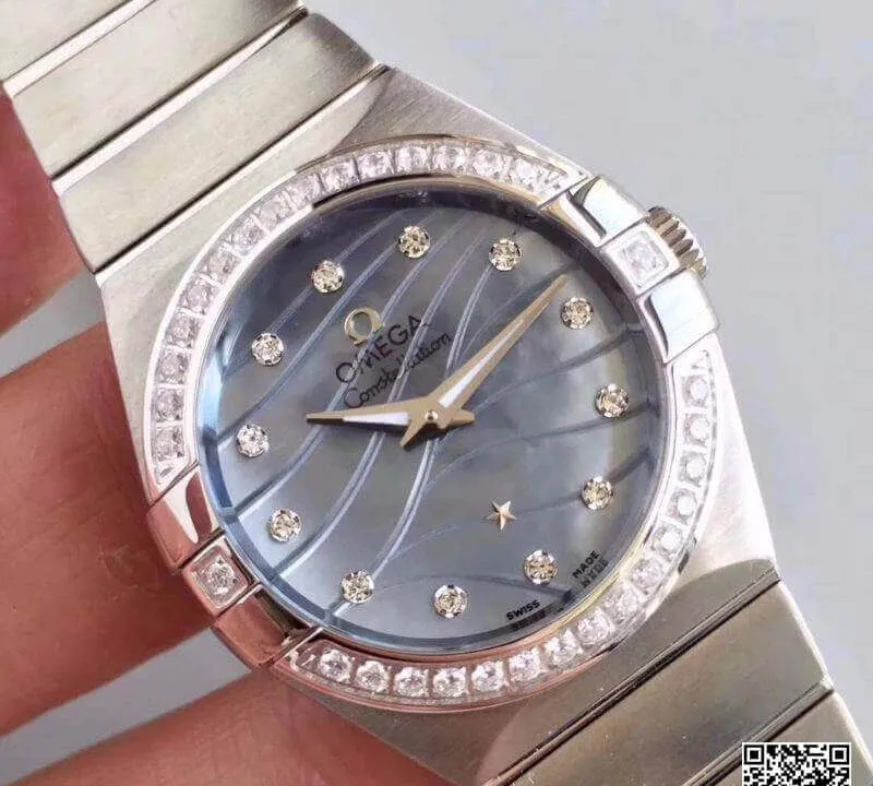 Omega Constellation 123.15.24.60.55.006 1:1 Best Edition Replica Watch Swiss Quartz